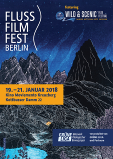 Werbeplakat Flussfilmfest Berlin 2018